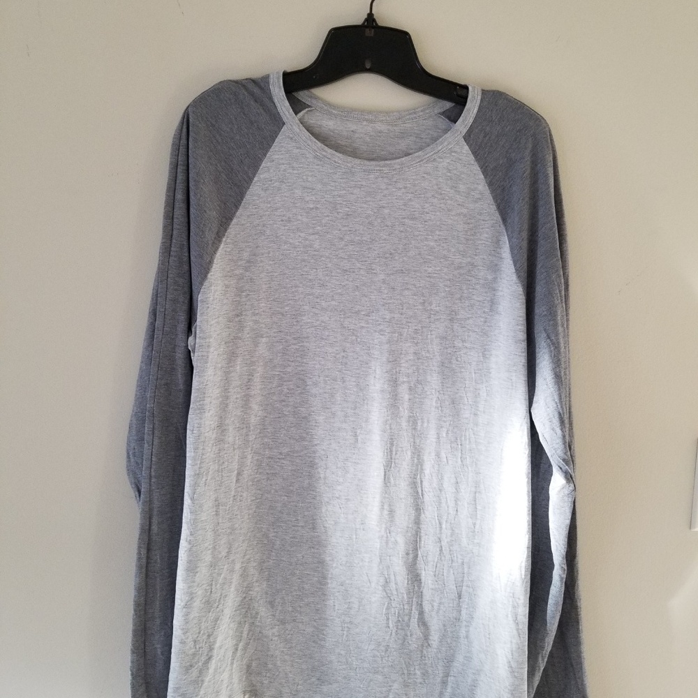 Lululemon Men's Large Long-Sleeve "Baseball" Shirt